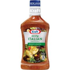 Kraft Free Zesty Italian 8 Fl Oz